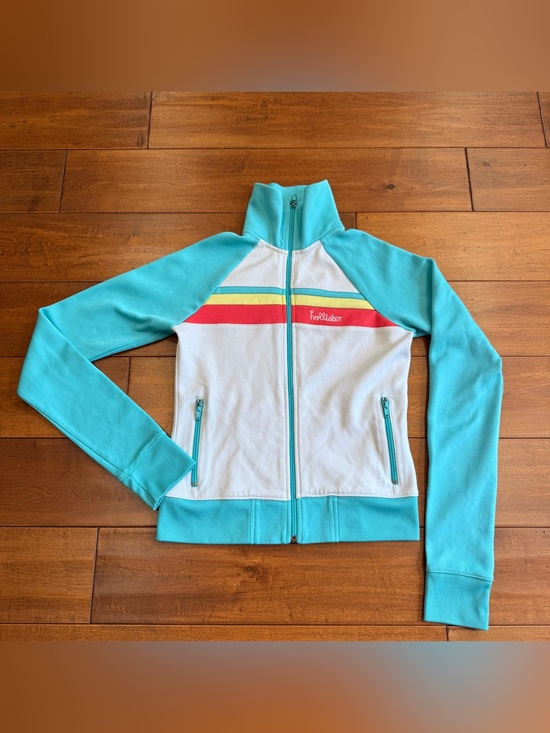 Hollister Jackets & Blazers - Hollister Vintage Y2K Slim Fit California Track Jacket Full Zip Retro - S
